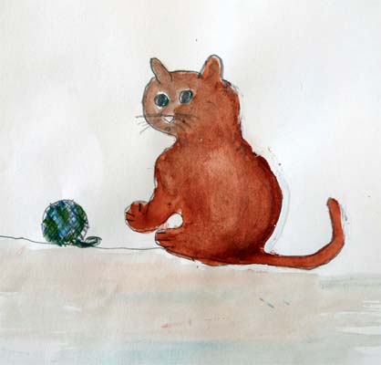 Un chat
