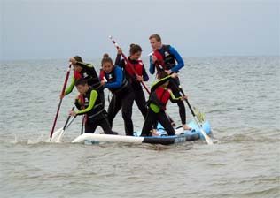 Bouée et paddle