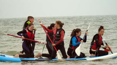 Bouée et paddle