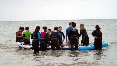 Bouée et paddle