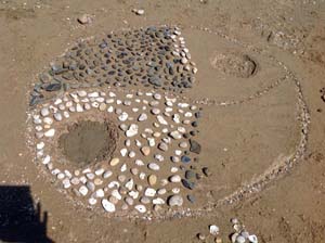 Land Art - Sand Art