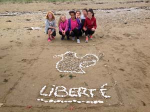 Land Art - Sand Art