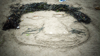 Land Art - Sand Art