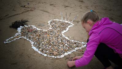 Land Art - Sand Art
