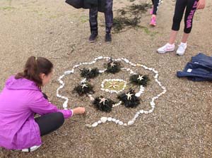 Land Art - Sand Art